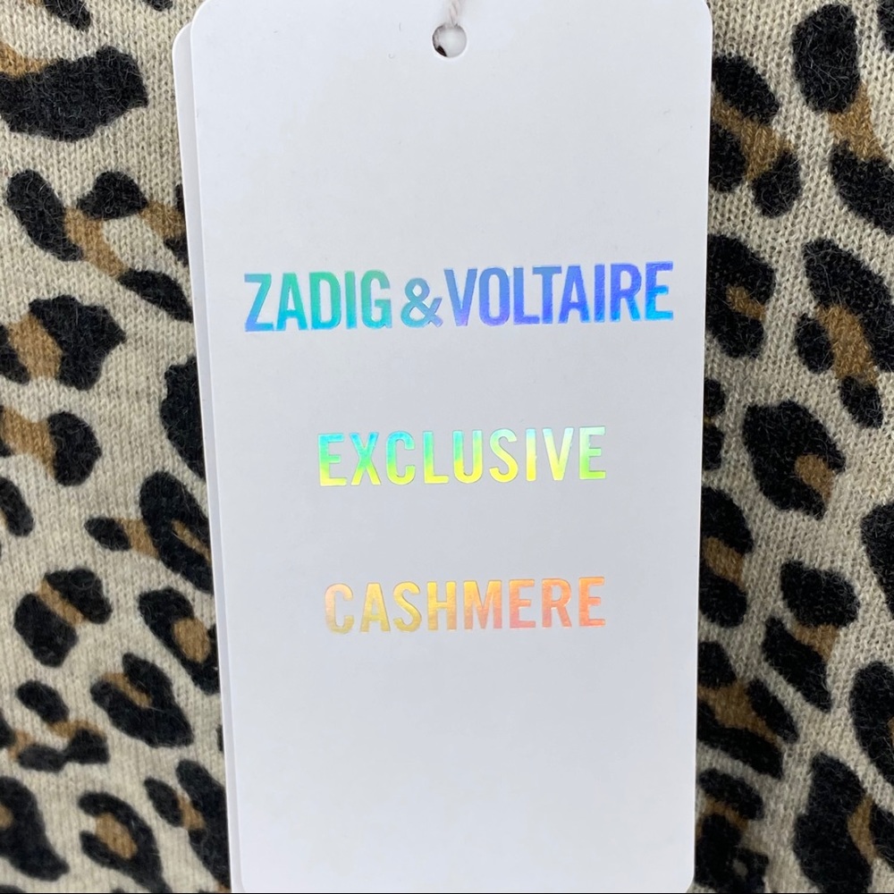 Zadig & Voltaire | Lirius Leopard Print Sweater - Picture 9 of 14